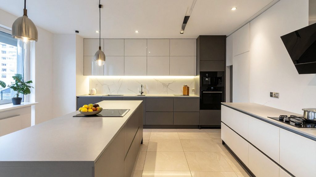 modern kitchen East London alt